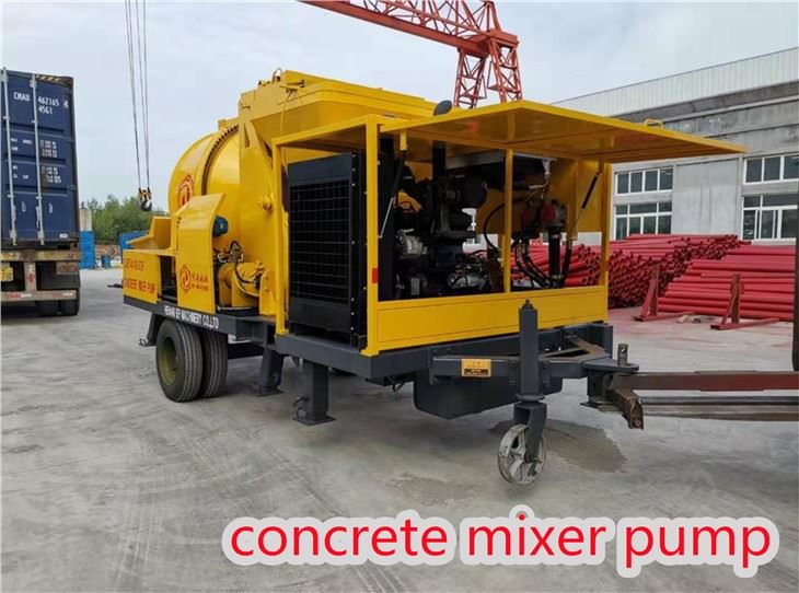 40m³/hr Concrete Mixer With Pump