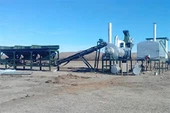 Centrale d'asphalte continue